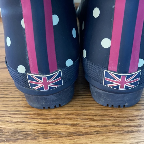 Joules tall rain boots size 8 - Picture 5 of 9